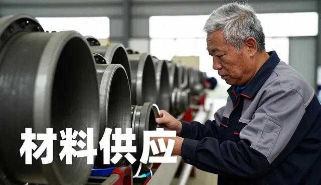 管网工程选择材料供应的方法